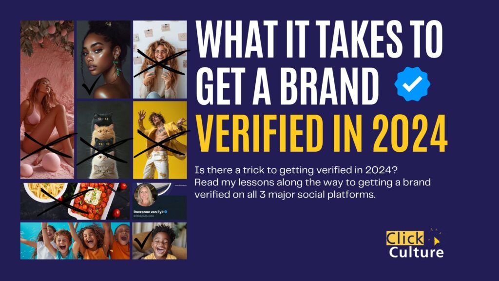 How to get verified on social media in 2024